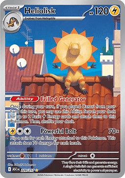 Pokemon TCG Heliolisk (ASC 229)