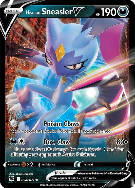 Pokemon TCG Hisuian Sneasler V (ASR 094)
