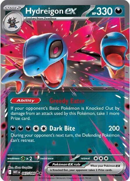 Pokémon TCG Hydreigon ex (WHT 067)