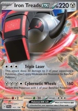 Pokemon TCG Iron Treads ex (SVI 143)