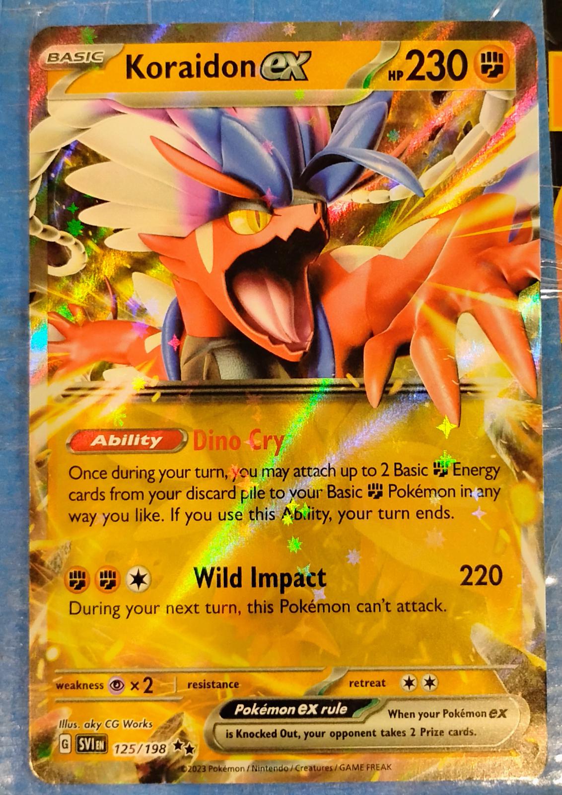 Pokémon TCG Koraidon ex (SVI 125)