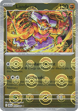Pokemon TCG Landorus (xBLK 053) [Poke Ball Foil]