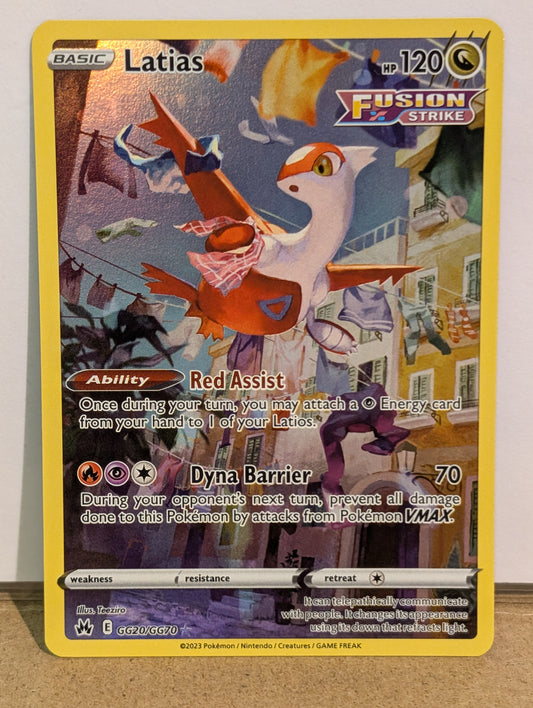 Pokemon TCG Latias (CRZ GG20)