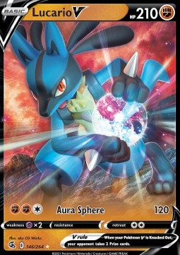Pokemon TCG Lucario V (FST 146)