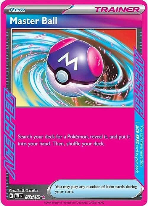 Pokemon TCG Master Ball (TEF 153)