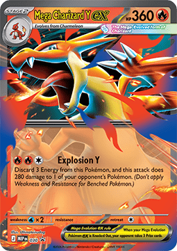 Pokemon TCG Mega Charizard Y ex (MEP 030)
