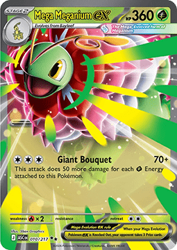 Pokemon TCG Mega Meganium ex (ASC 010)