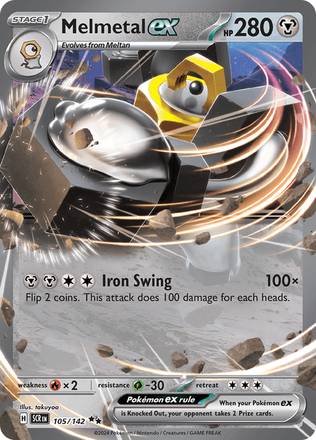 Pokémon TCG Melmetal ex (SCR 105)