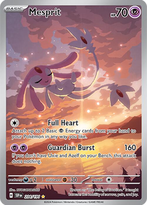 Pokemon TCG Mesprit (SSP 204)