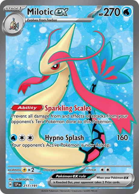 Pokemon TCG Milotic ex (SSP 217)