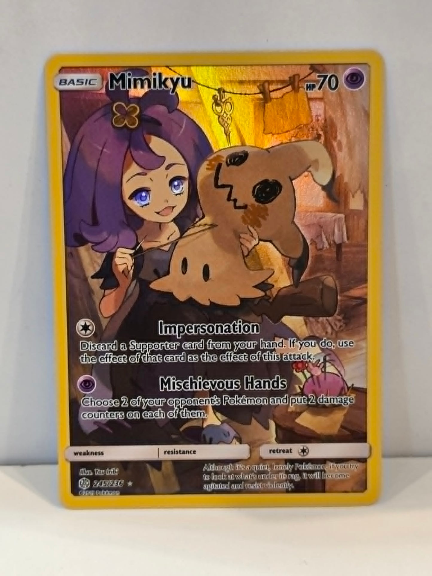 Pokemon TCG Mimikyu (CEC 245)
