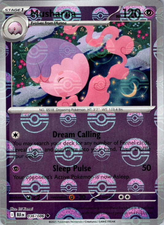 Pokémon TCG Musharna (xBLK 036)