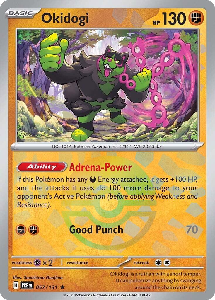 Pokémon TCG Okidogi (xPRE 057)