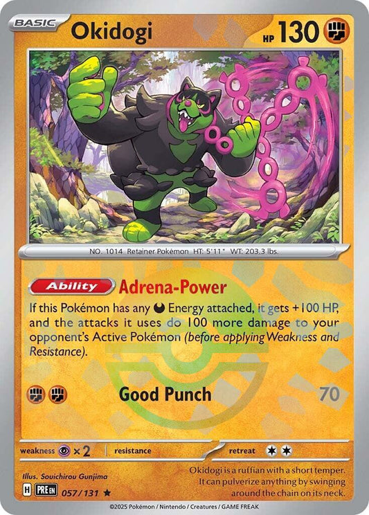 Pokémon TCG Okidogi (xPRE 057)