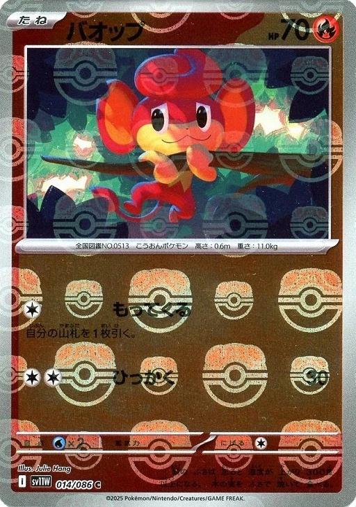 Pokémon TCG Pansear (xWHT 014)