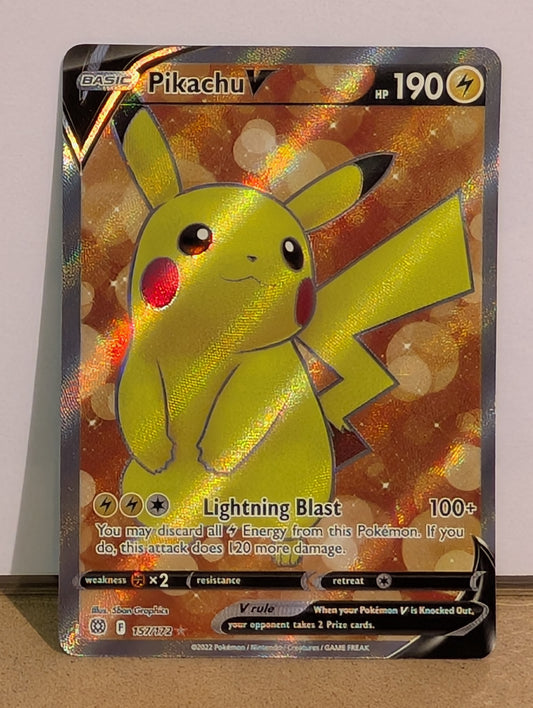 Pokemon TCG Pikachu V (BRS 157)