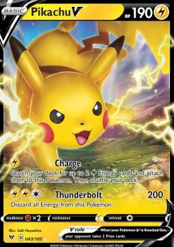 Pokemon TCG Pikachu V (VIV 43)