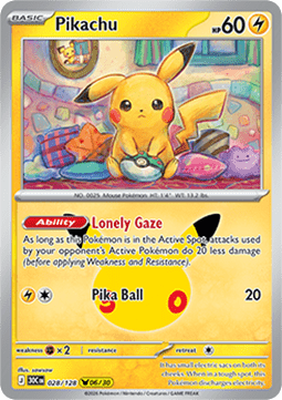 Pokemon TCG Pikachu (30C 028)