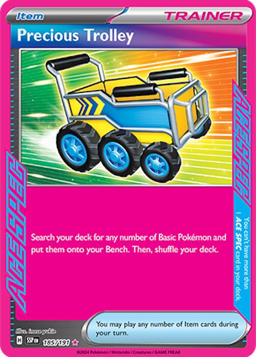 Pokemon TCG Precious Trolley (SSP 185)