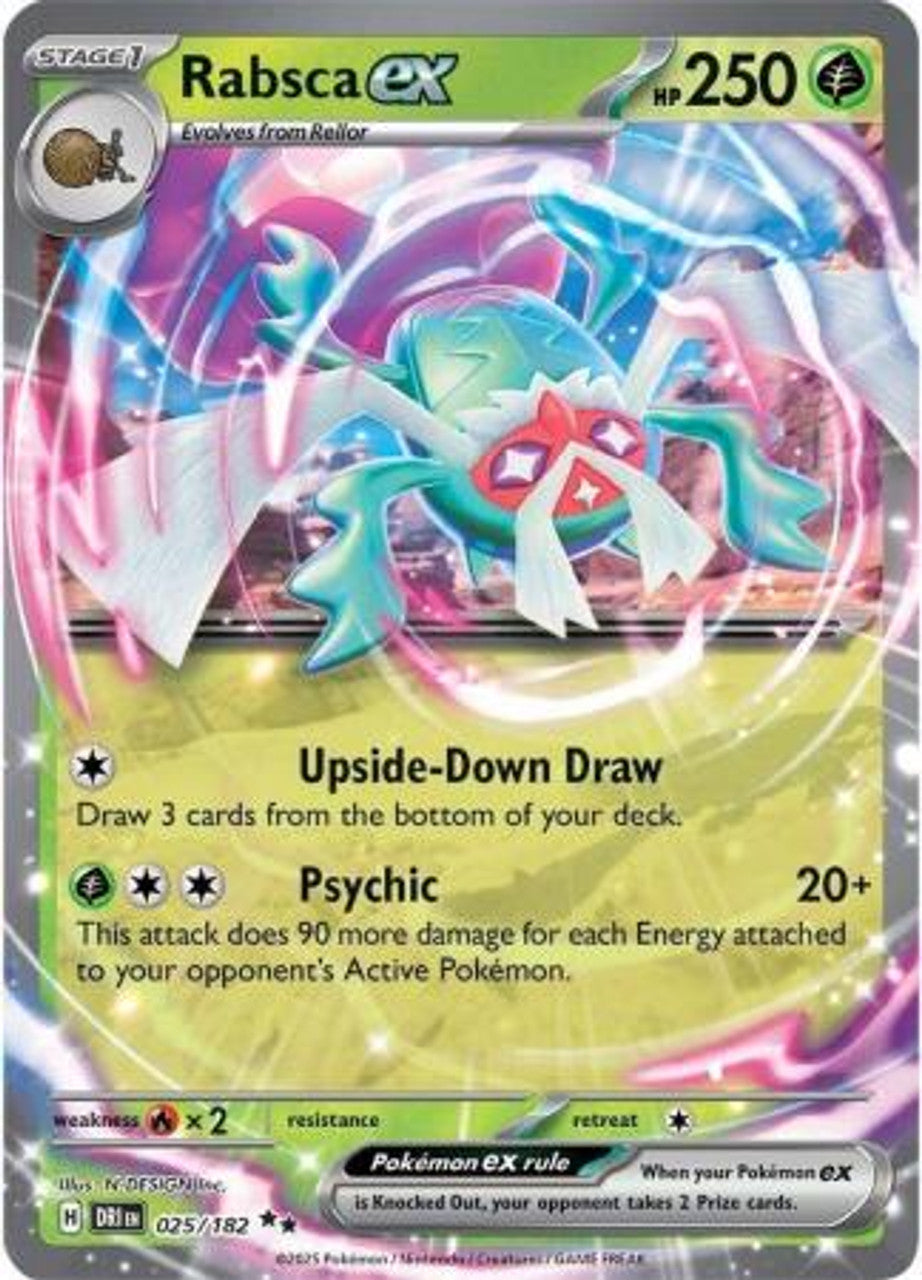 Pokémon TCG Rabsca ex (DRI 025)