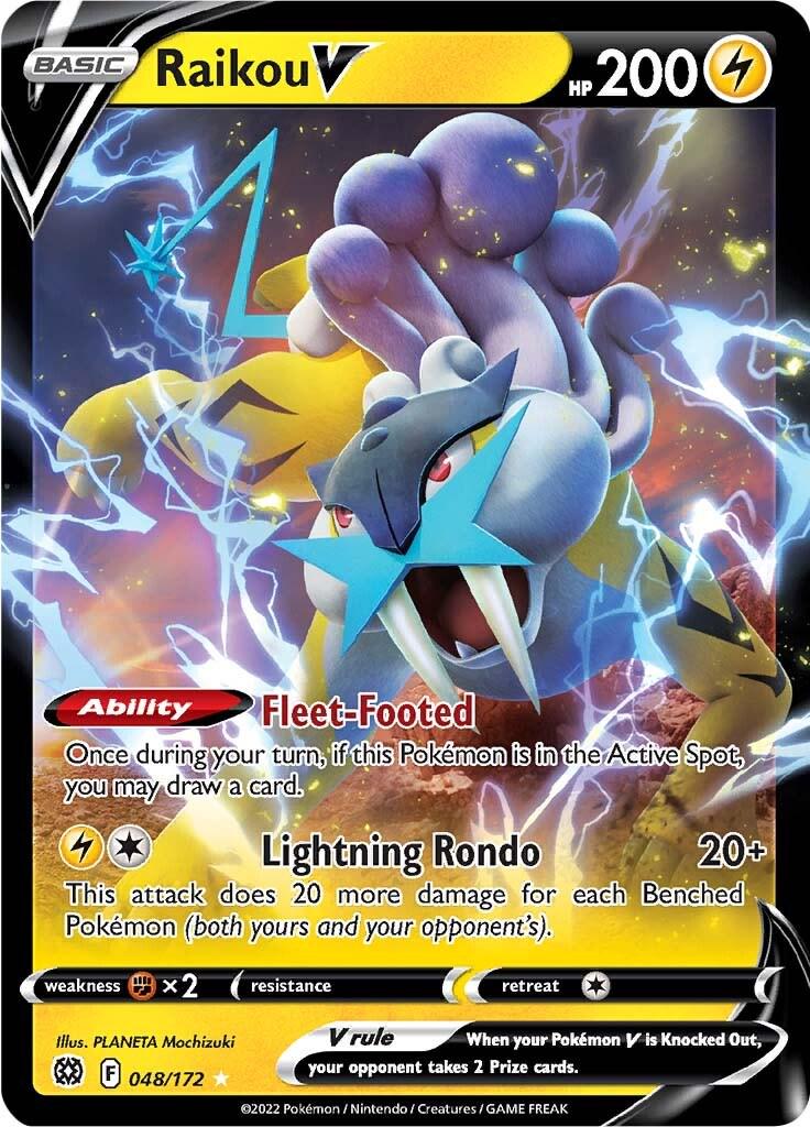 Pokemon TCG Raikou V (BRS 048)