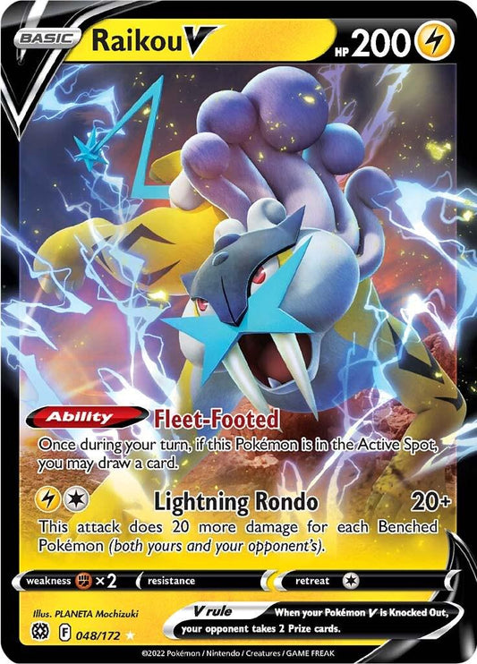 Pokemon TCG Raikou V (BRS 048)