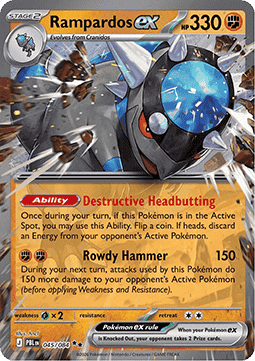Pokemon TCG Rampardos ex (PBL 045)