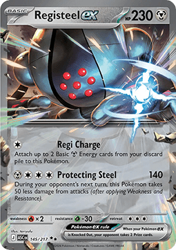 Pokemon TCG Registeel ex (ASC 145)