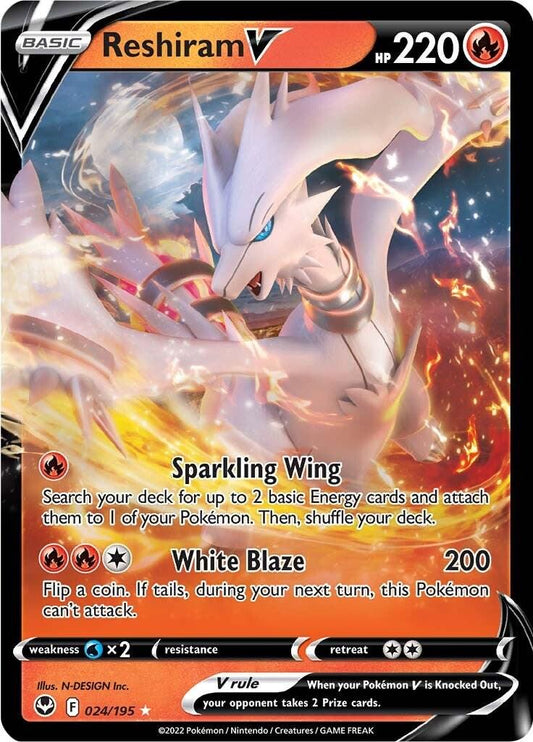 Pokemon TCG Reshiram V (SIT 024)