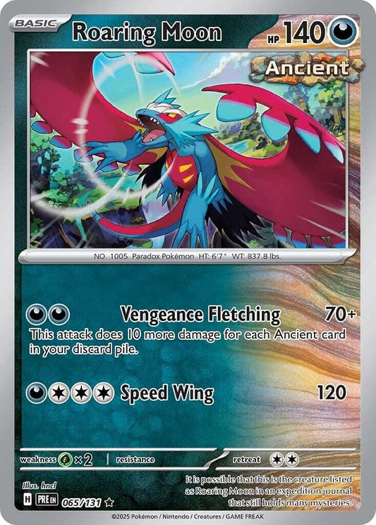 Pokémon TCG Roaring Moon (PRE 065)