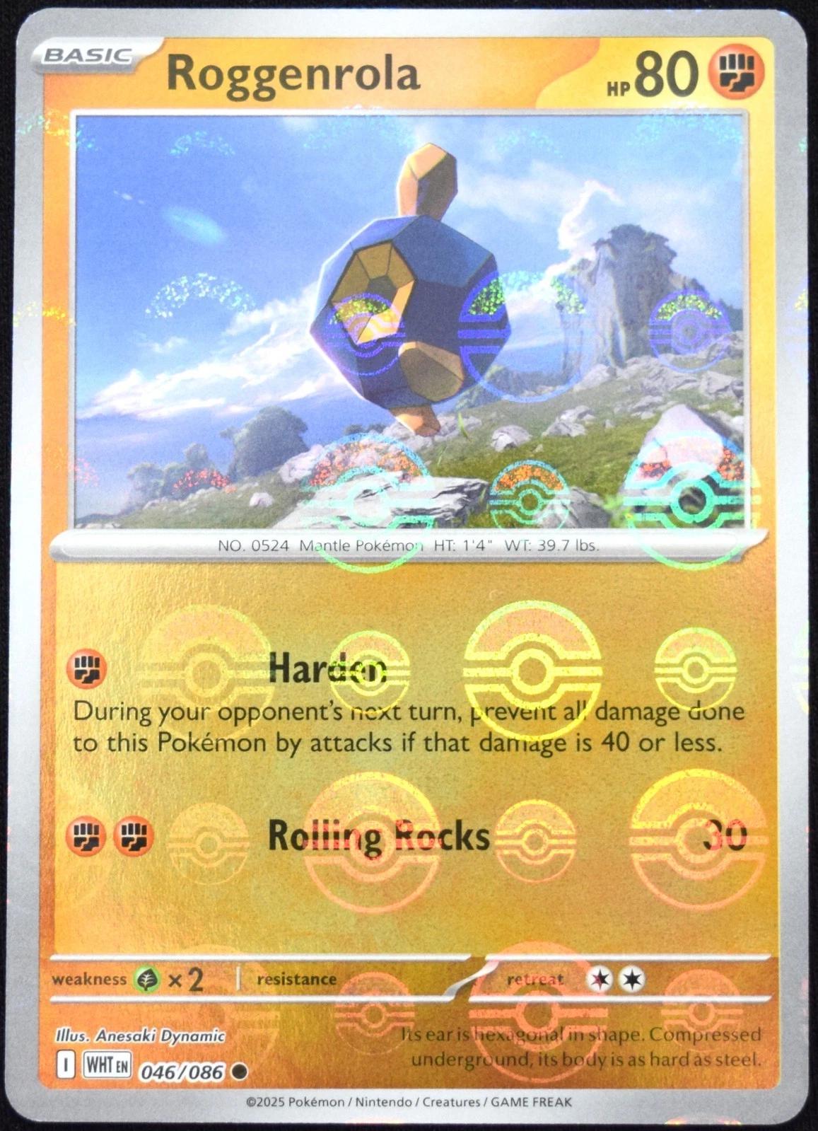 Pokémon TCG Roggenrola (xWHT 046)