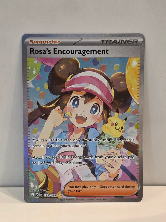 Pokemon TCG Rosa's Encouragement (POR 123)