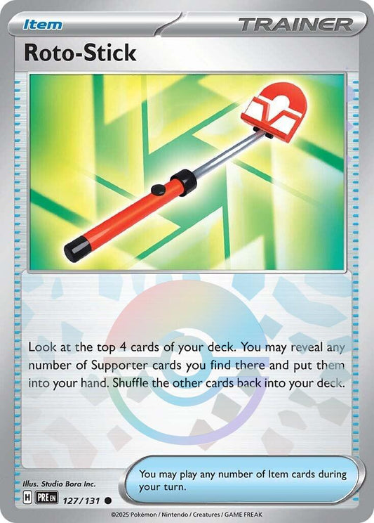 Pokemon TCG Roto-Stick (xPRE 127) [Poke Ball]