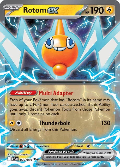 Pokémon TCG Rotom ex (PFL 029)