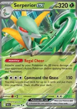 Pokemon TCG Serperior ex (BLK 003)