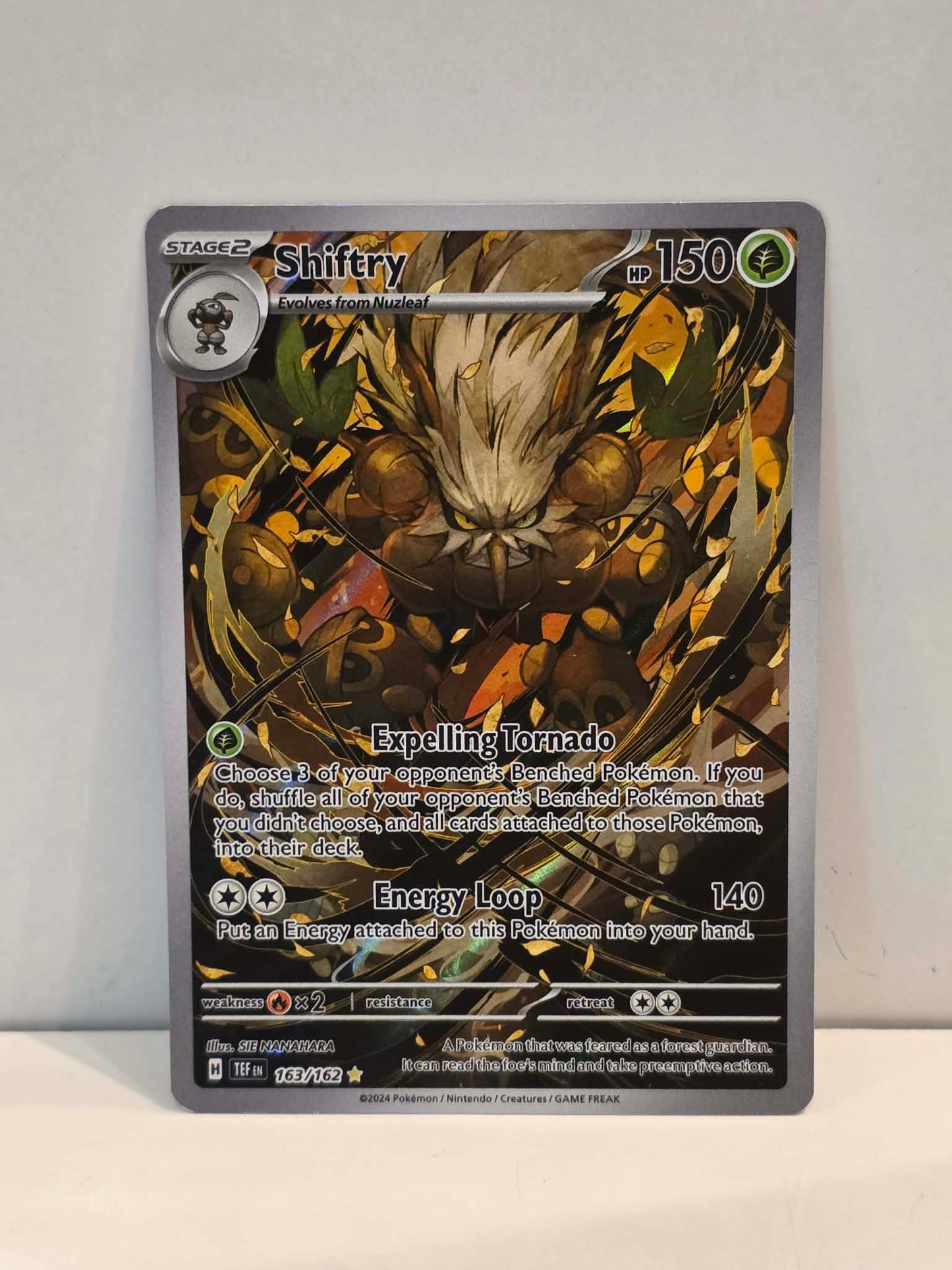 Pokemon TCG Shiftry (TEF 163)