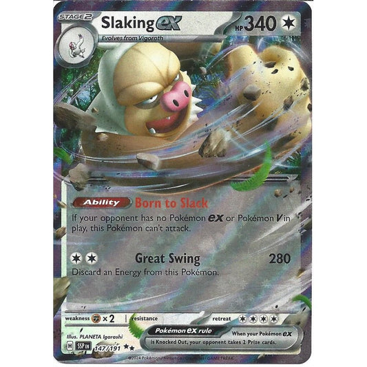 Pokémon TCG Slaking ex 147/191