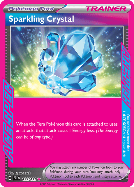 Pokemon TCG Sparkling Crystal (PRE 129)