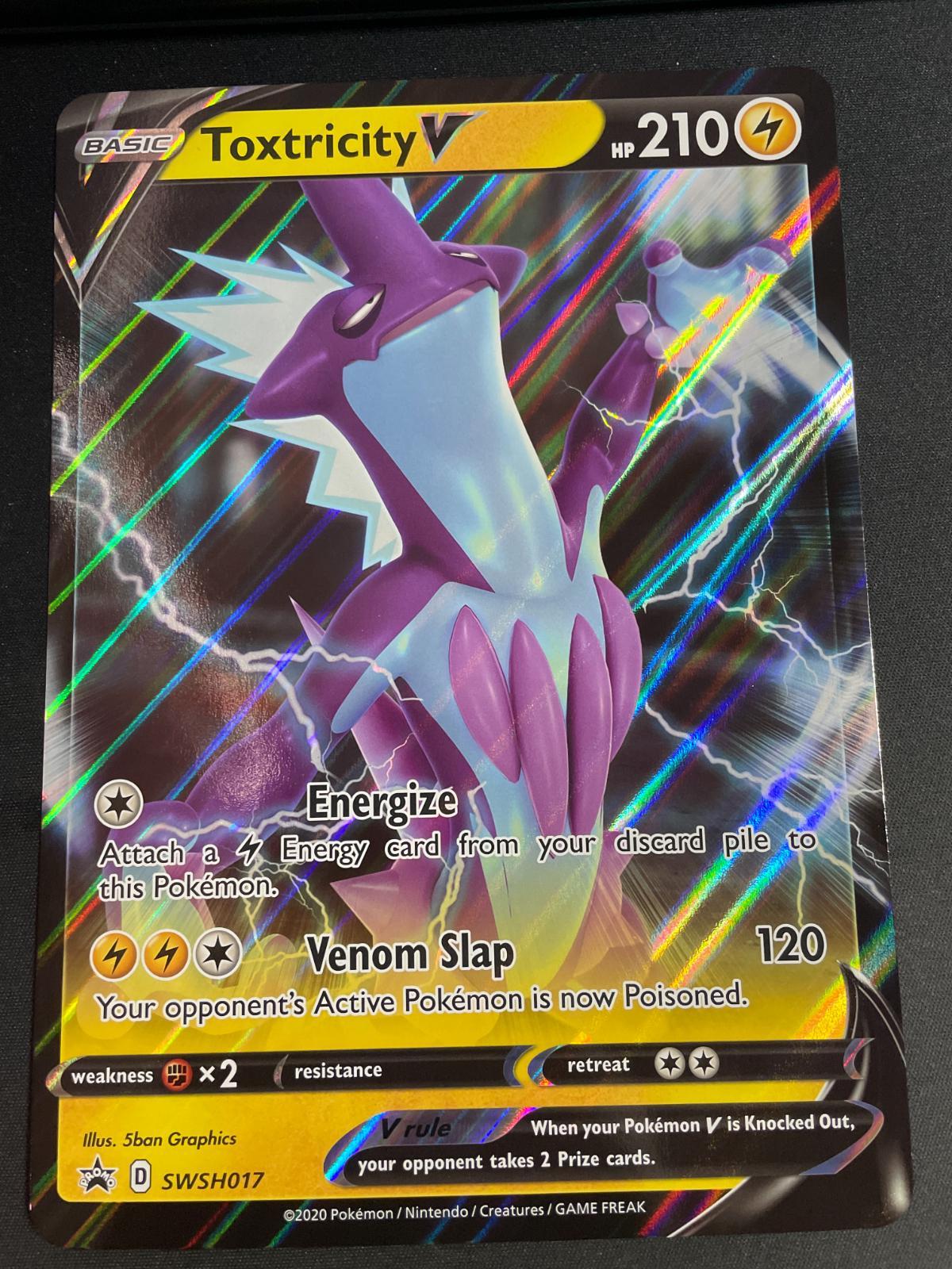 Pokemon TCG Toxtricity V (SWSH 017)