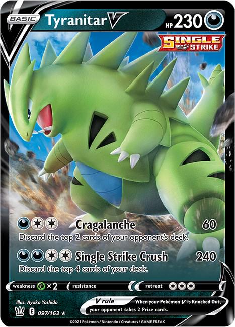 Pokemon TCG Tyranitar V (BST 97)