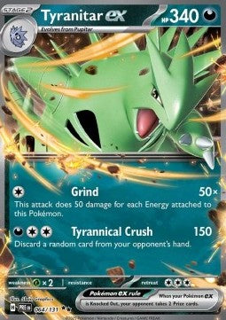 Pokemon TCG Tyranitar ex (PRE 064)