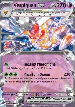 Pokemon TCG Vespiquen ex (OBF 096)