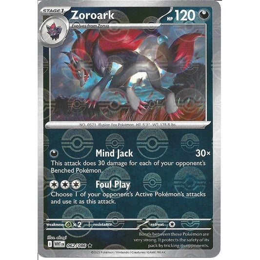 Pokémon TCG Zoroark (xWHT 062)
