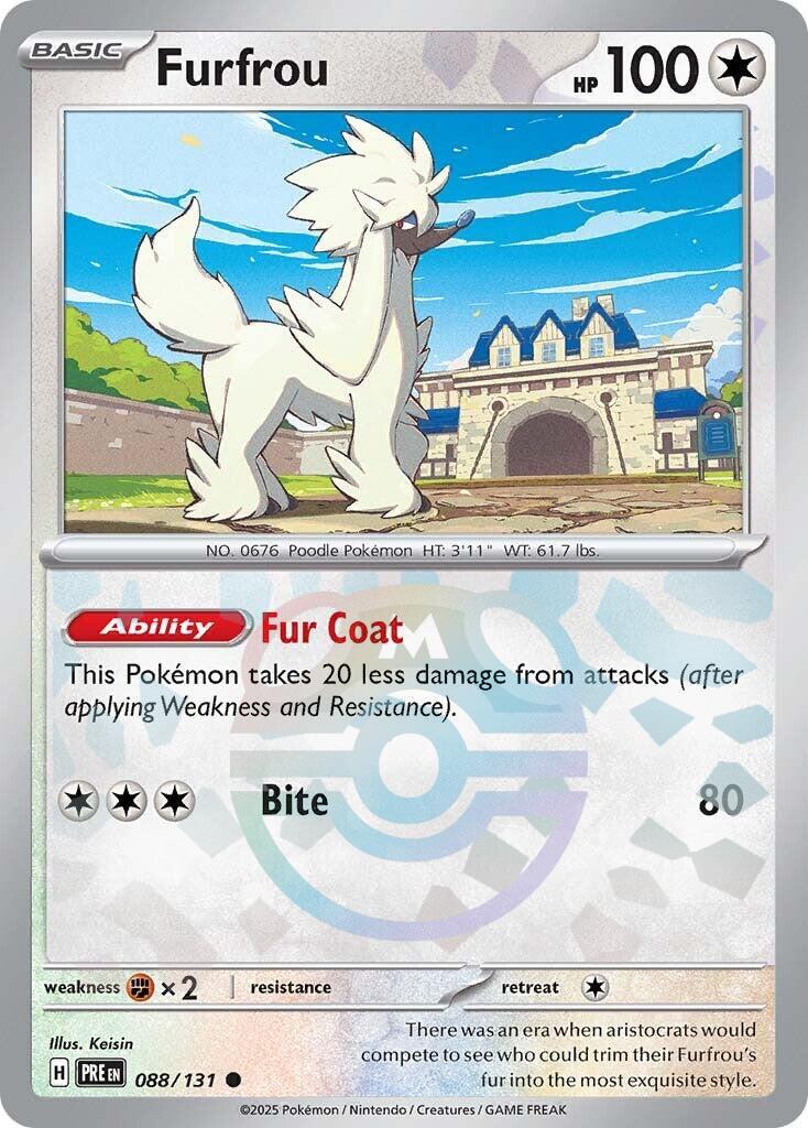 Pokémon TCG Furfrou (xPRE 088)