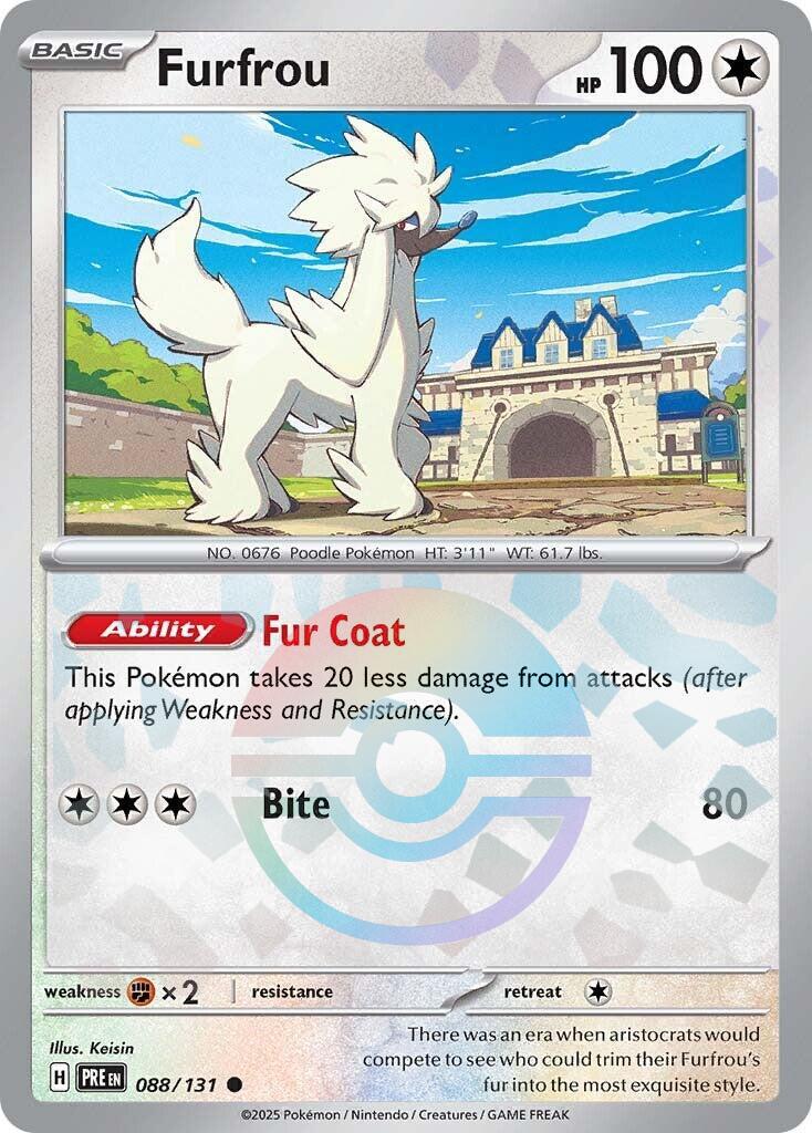 Pokémon TCG Furfrou (xPRE 088)