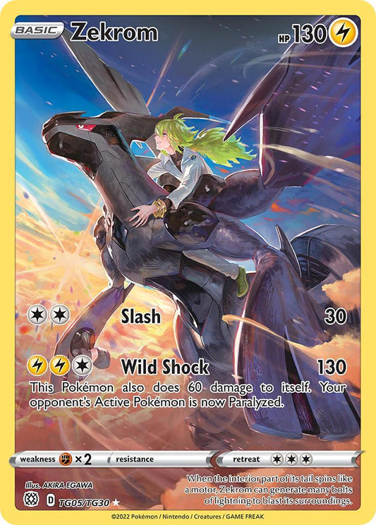Pokmeon TCG Zekrom (BRS TG05)