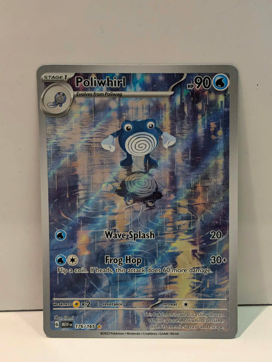 Pokemon TCG Poliwhirl (MEW 176)