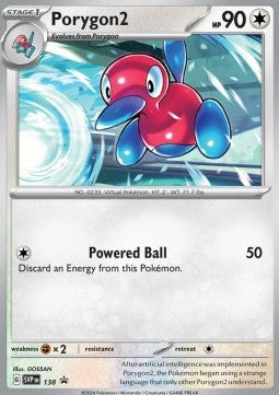 Pokemon TCG Porygon2 (SVP 138)