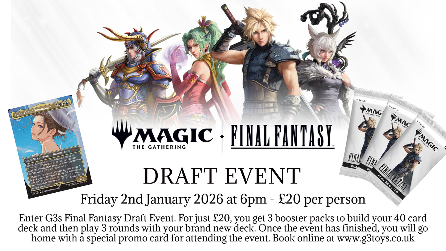 G3 Presents MTG - Final Fantasy Draft Night