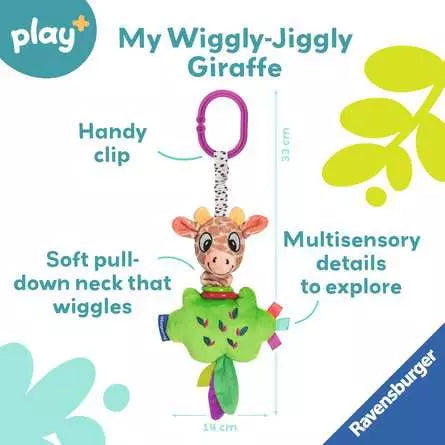 Pull and Wiggle Giraffe